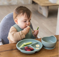 Kit de Alimentação de Silicone para Bebê: Conjunto Completo com 6 Peças